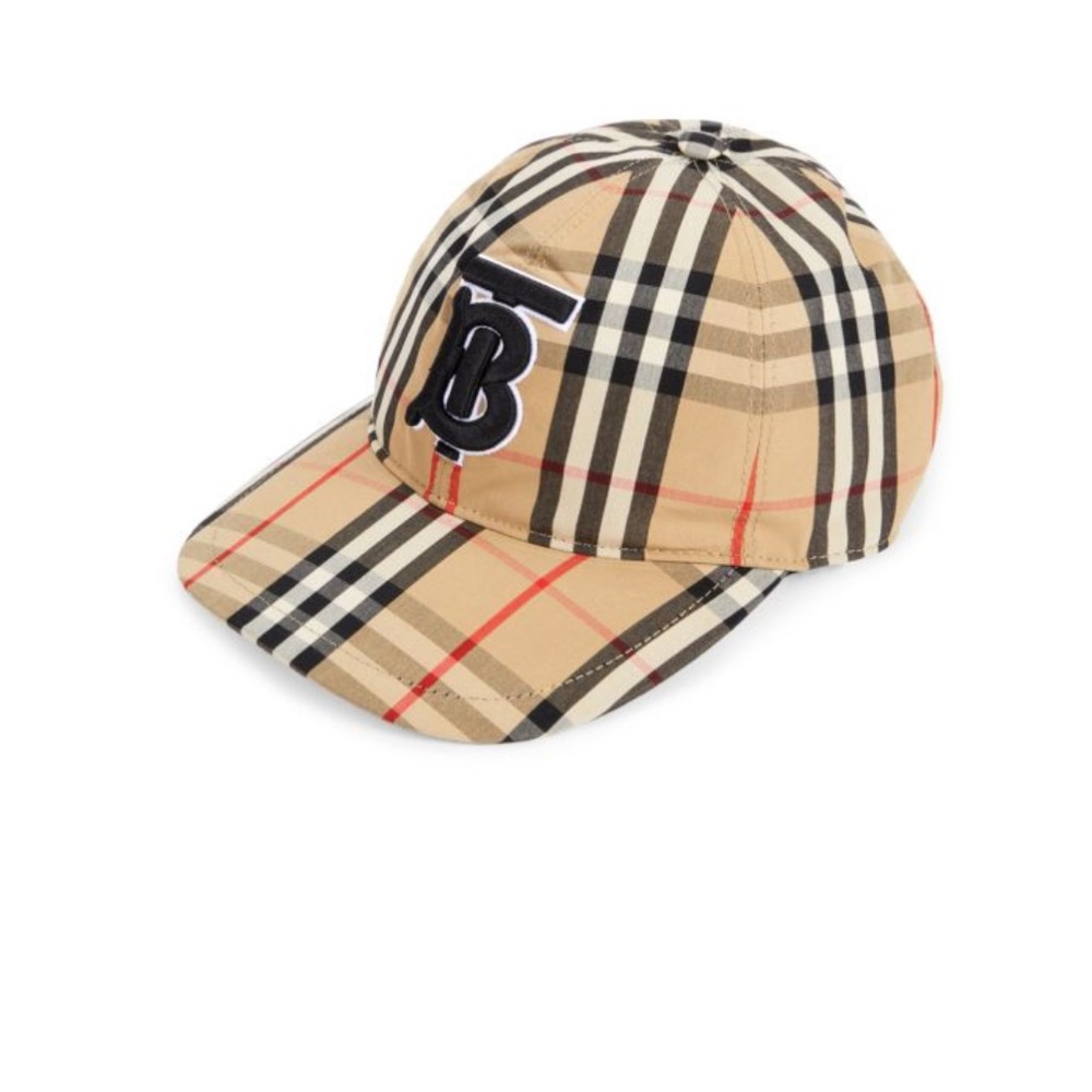 BURBERRY Plaid Women’s Baseball Cap